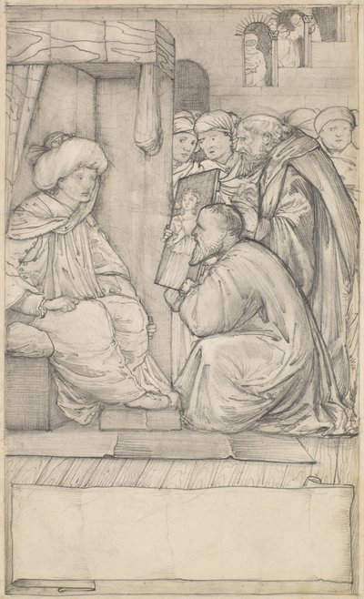 Chaucers Verhaal van de Man van de Wetten door Edward Burne Jones
